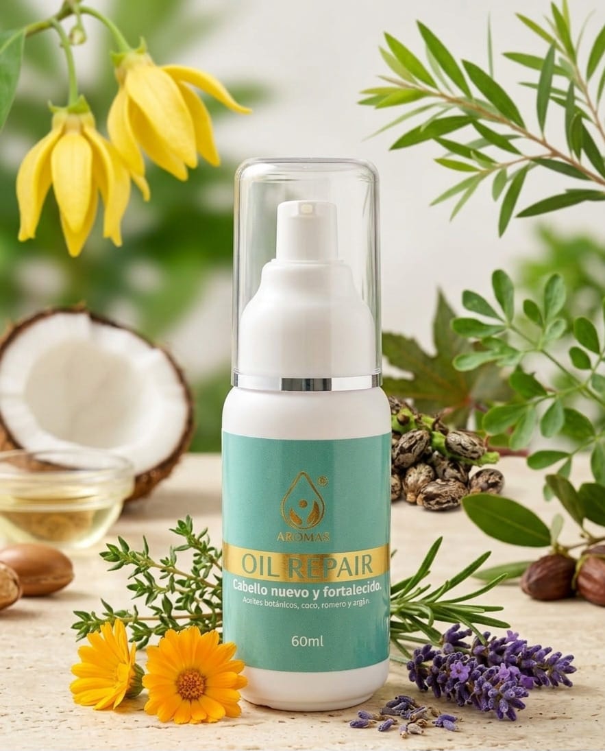 Aceites Esenciales Aromas Colombianas - Aceite Oil Repair - Renace Jeox