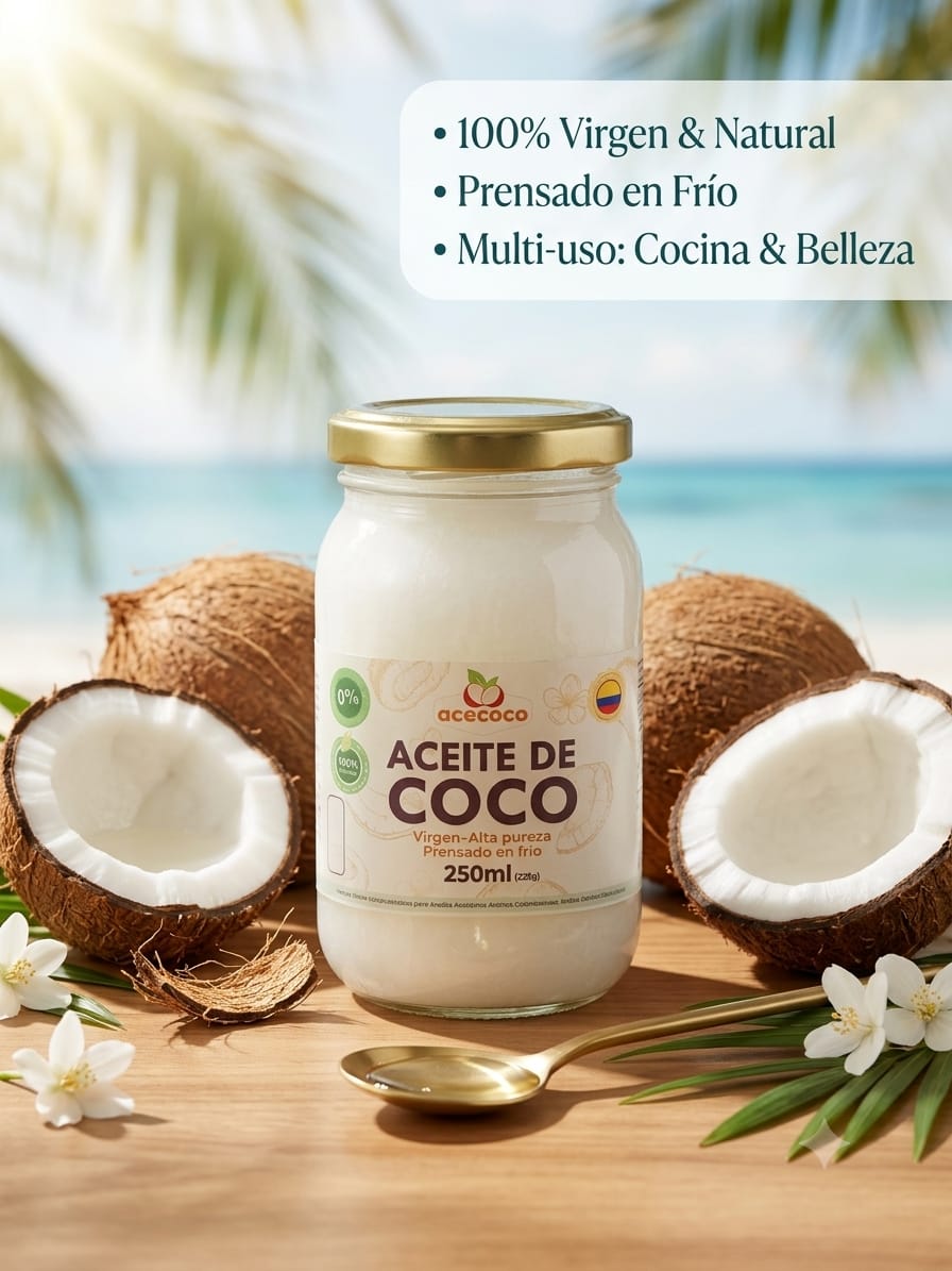 Aceite de Coco orgánico - Acecoco