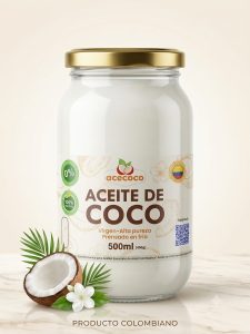 Aeite de Coco Orgánico - Acecoco