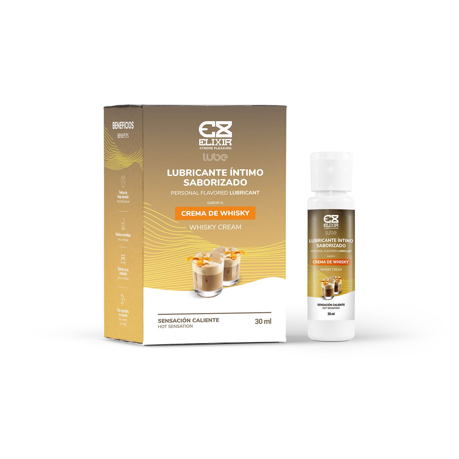 Lubricante Whisky elixir- Renace jeox - Aceites Esenciales Aromas Colombianas