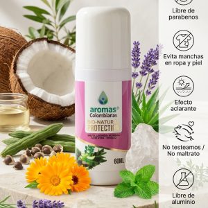 Desodorante Unisex - Aceites Esenciales Aromas Colombianas - Renace Jeox - Aromas Colombianas - Desodorante natural